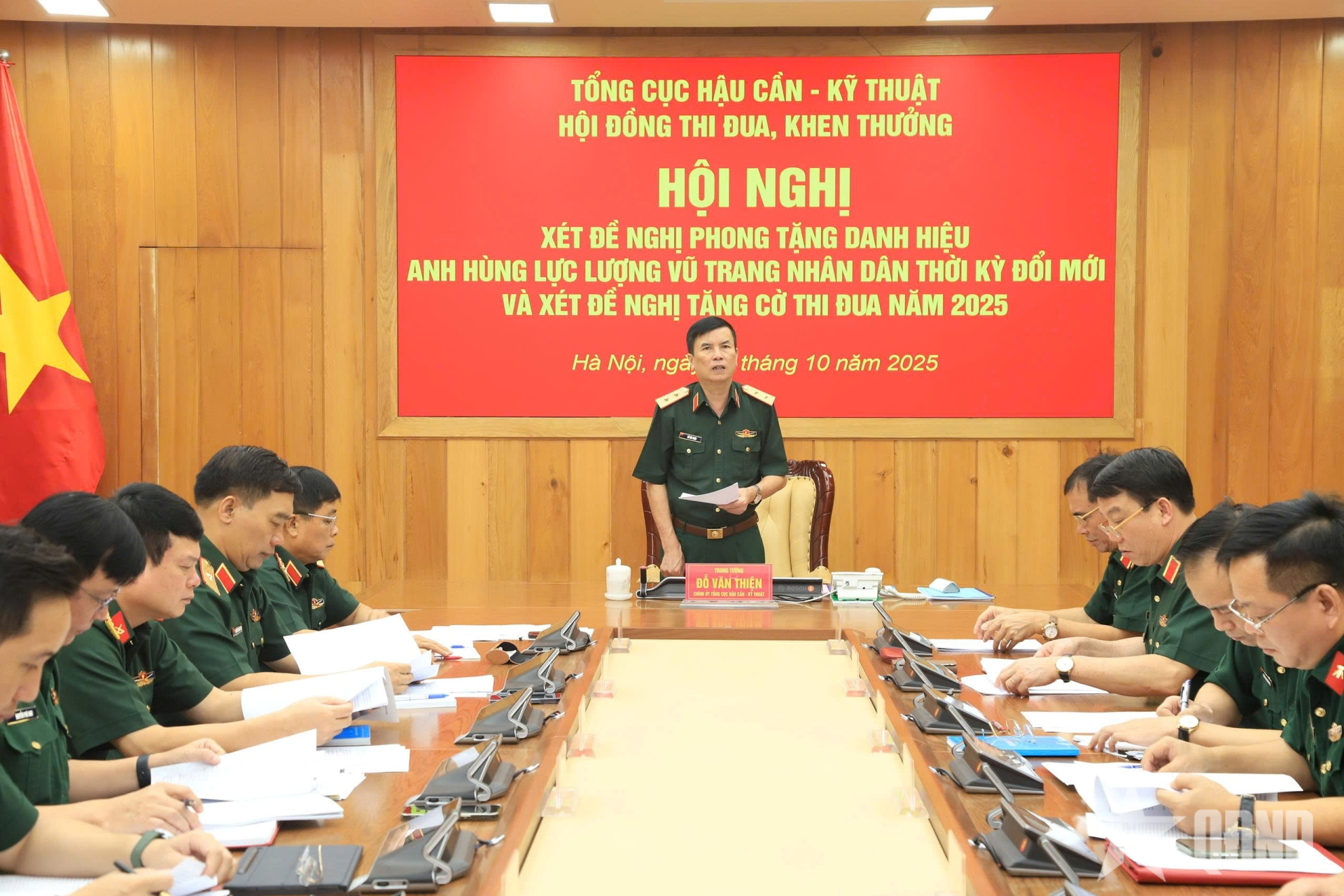 Đề nghị xét, phong tặng danh hiệu Anh hùng LLVTND thời kỳ đổi mới đối với Tổng cục Hậu cần-Kỹ thuật và Cục Quân y